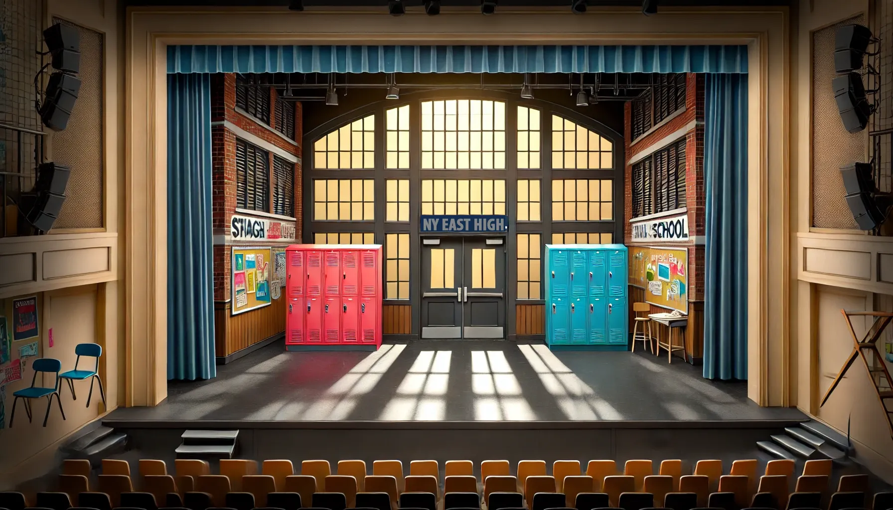 Peter Pan Returns Musical Play Set Design